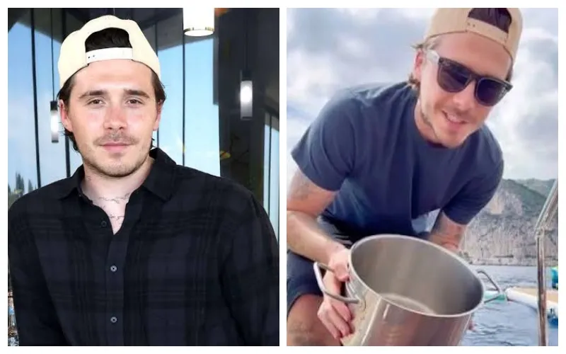 Brooklyn Beckham sparks debate after cooking pasta with seawater Brooklyn Beckham sparks debate after cooking pasta with seawater