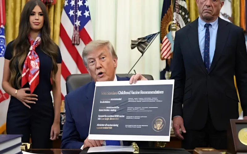 Trump moves to cut childhood vaccine support