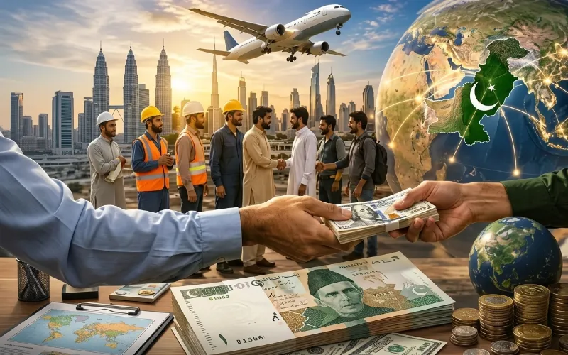 Pakistan receives $3.6 billion remittances from overseas workers in July