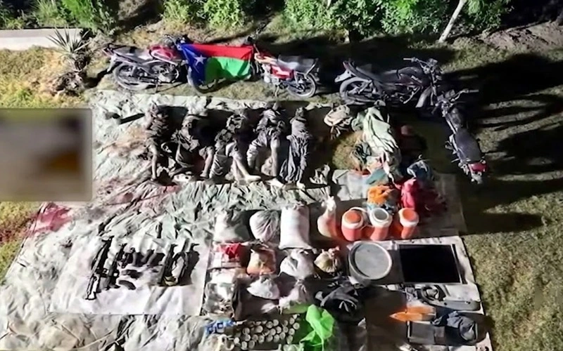 Five India-backed militants eliminated in Panjgur operation