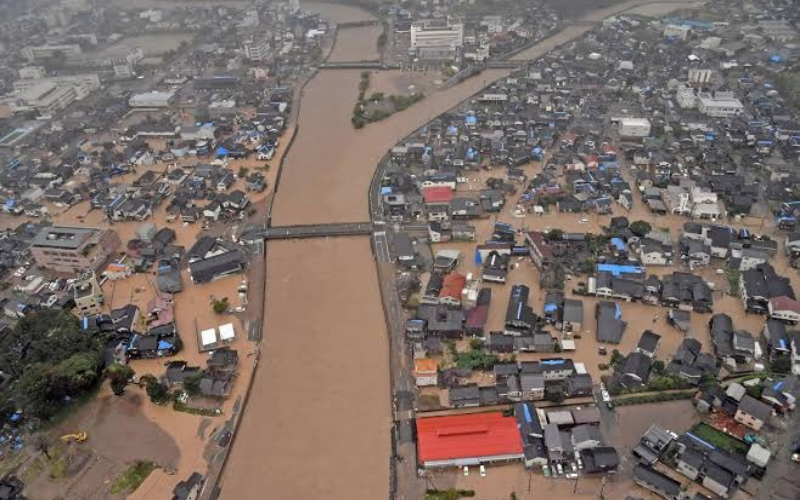 Record rain turns Japan’s holiday week deadly
