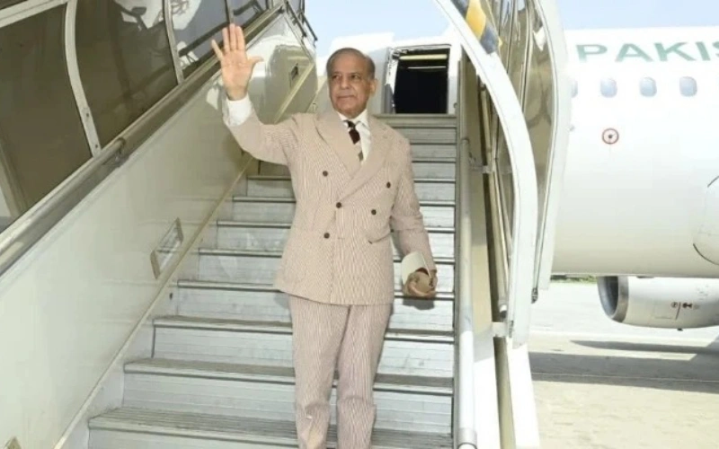Shehbaz Sharif leaves for three-day Kyrgyzstan visit