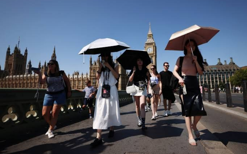 UK heads toward fifth heatwave of year