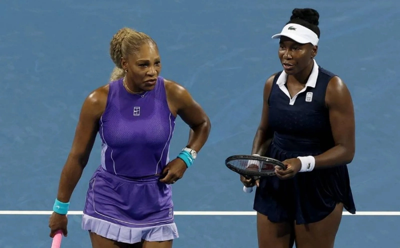 Williams sisters’ long-awaited reunion ends in defeat