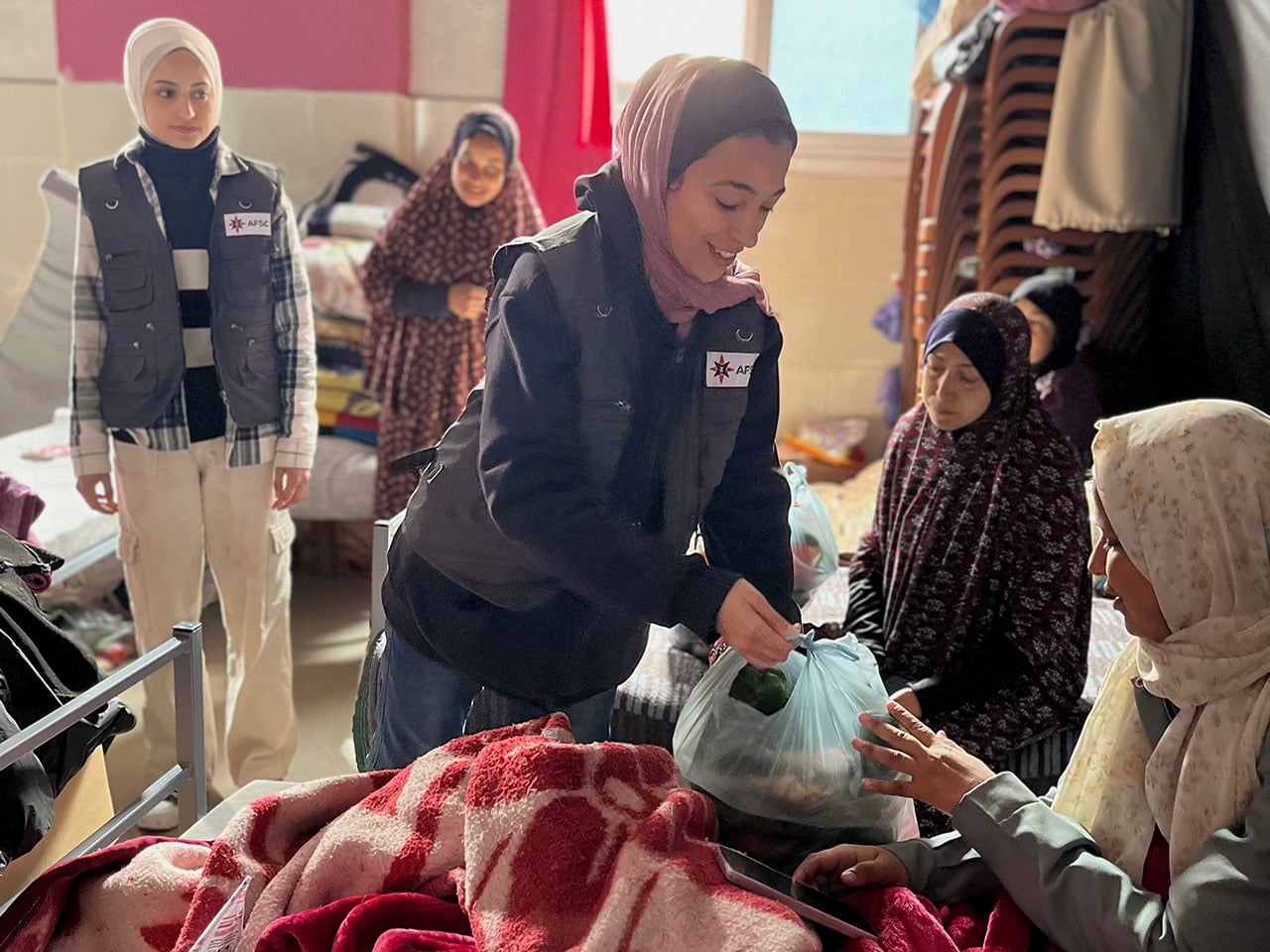 Gaza aid workers