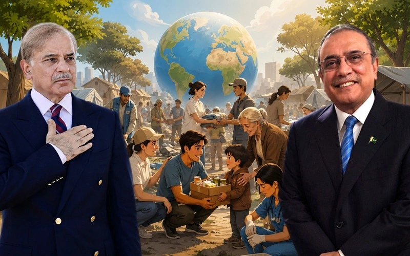 Pakistan honors humanitarian workers worldwide