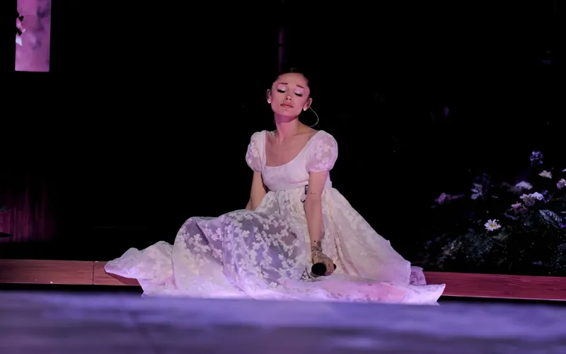 Ariana Grande ends 'Eternal Sunshine Tour' with tearful London goodbye