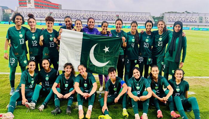 Pakistan women's football team rises in FIFA rankings