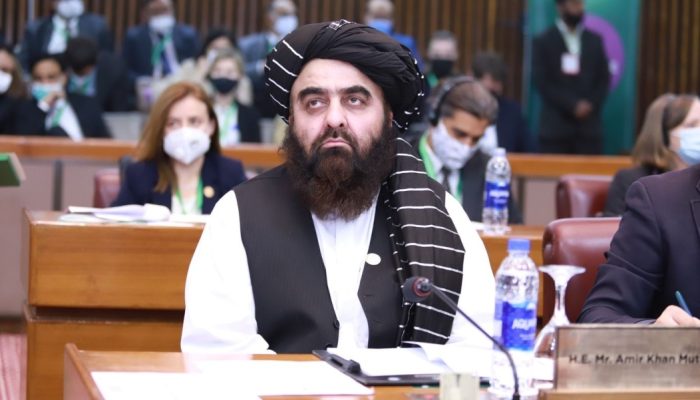 Afghanistan Foreign Minister Maulvi Amir Khan Muttaqi. Image: Prime Minister of Pakistan Office