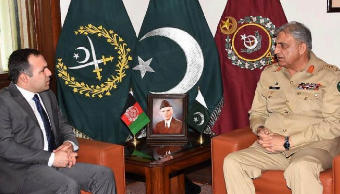 Afghan envoy meets COAS