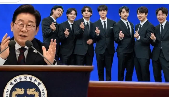 BTS first K-pop group honored with Presidential Commendation