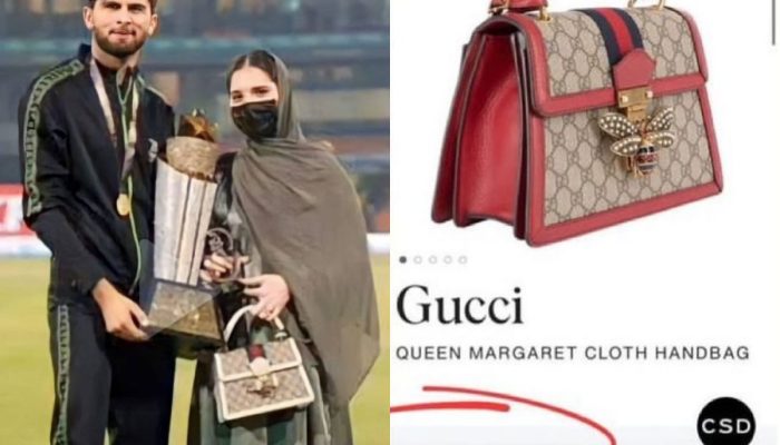 Netizens react to Ansha Afridi's Rs. 8 lac Gucci bag in PSL final