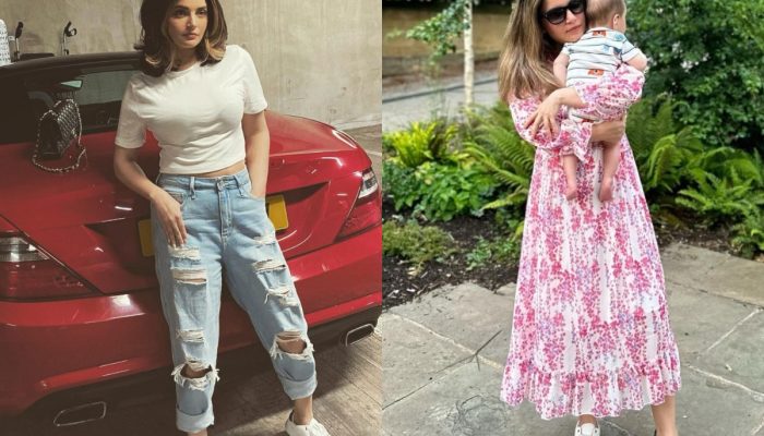 Armeena Rana Khan adorable pictures with her daughter