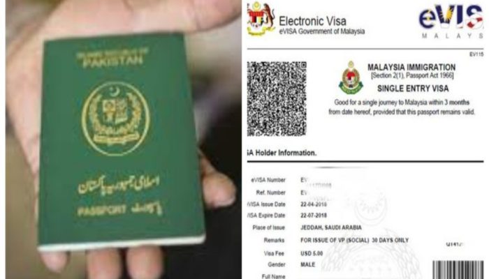 Malaysia visit visa fee in Pakistan – July 2024