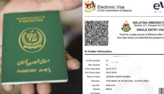Malaysia visit visa fee for Pakistani travelers: August 2025 update