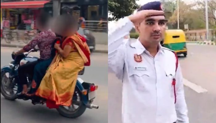 Watch: Delhi police shares video of 3 Idiots scene recreation on bike with warning