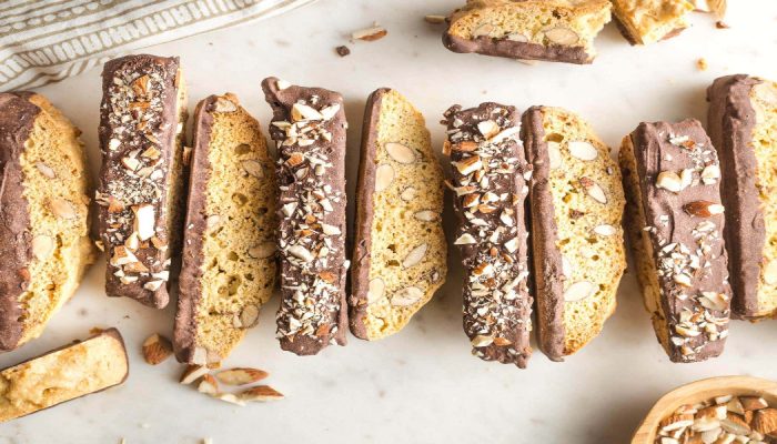 Walnuts Cocoa Biscotti