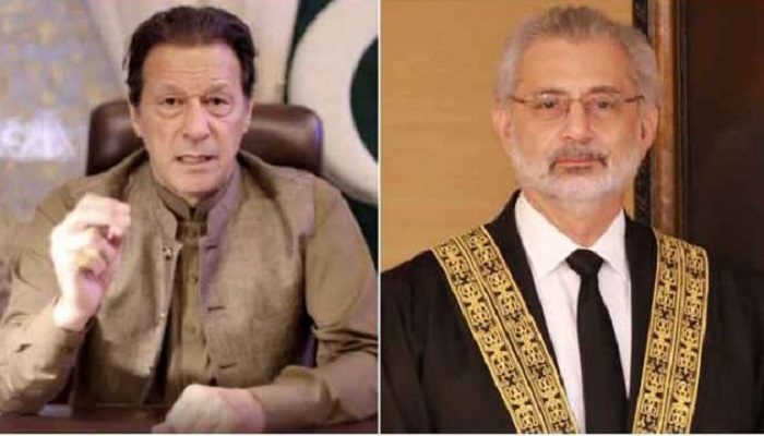 PTI founder sees CJP Isa as upright and brave person