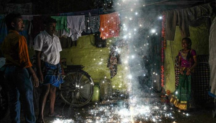 Firecrackers seized in India crackdown on festival pollution