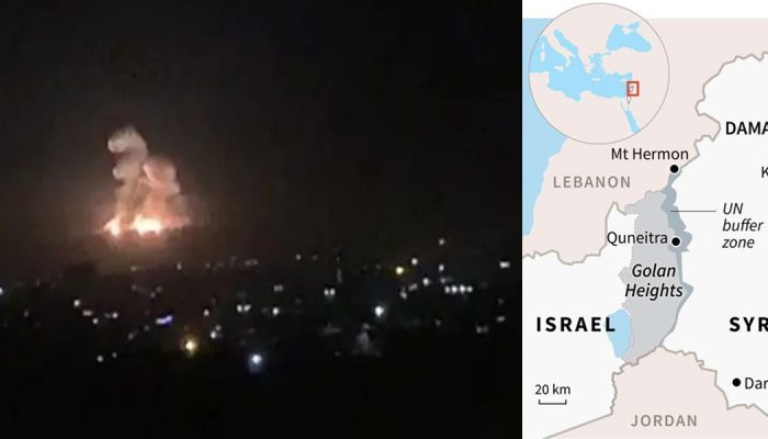 Syria: 1 Soldier Dead, 3 injured In Israeli Warplanes Bombing In Damascus
