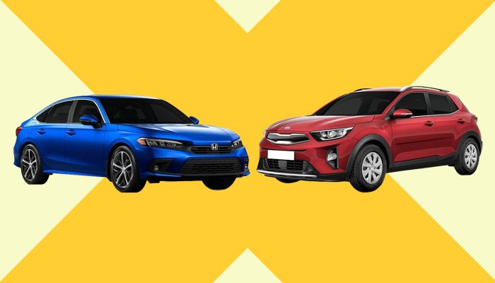 Honda Civic Vs KIA Stonic 2022