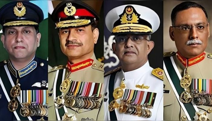 Armed Forces extend heartfelt felicitations to nation on 78th Independence Day