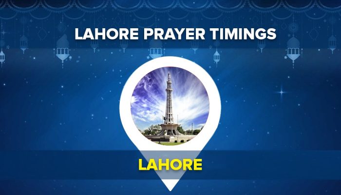 Lahore Namaz Timings – Today Prayer Time Table Lahore